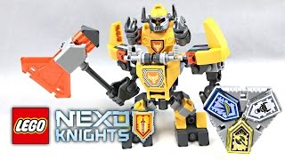 LEGO Knights Battle Suit Axl 2017 set 70365! - YouTube