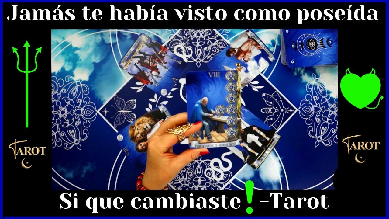 ❤️NUNCA ANTES TE VIO ASI⚠️ COMO POSEIDA⚠️TU CAMBIO LE HA DEJADO HELADO❗❗❤️TAROT LECTURA DE CARTAS ❤️