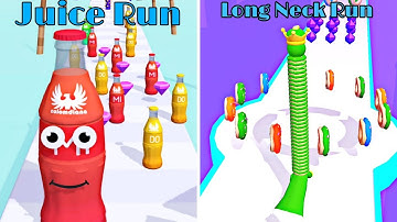 🔰 Juice Run 🆚️ Long neck run JFEIB1 | ALL LEVELS Game Mobile Video Walkthrough GamePlay Ios,Android