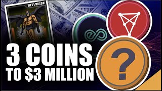 Top 3 Coins To $3 Million (NFT Picks To Become Millionaire)