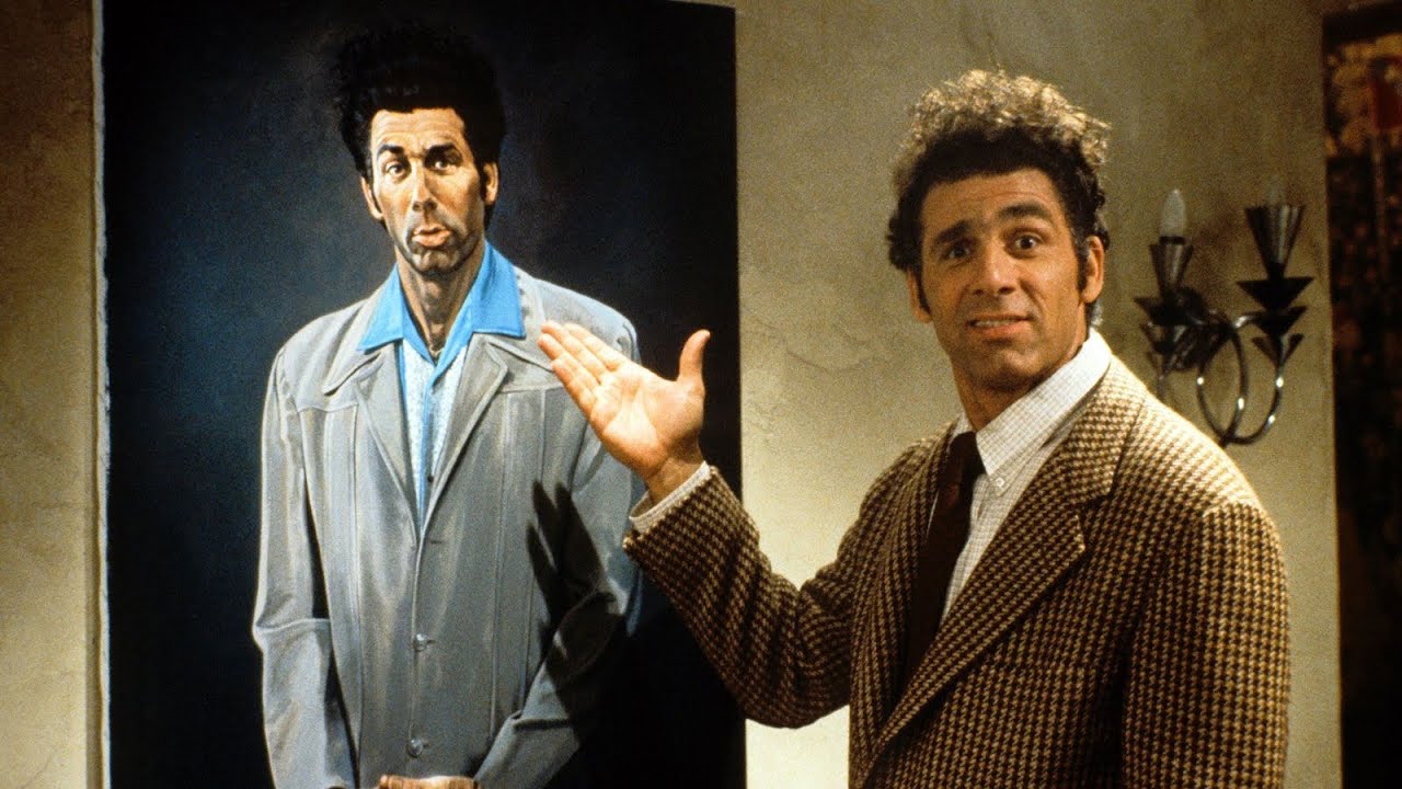 Kramer gets a part in a Woody Allen movie, “these pretzels are making