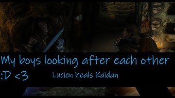 Lucien heals Kaidan ❤️