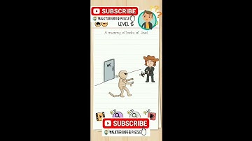 Brain test 2 Monster hunter joe 15 (A mummy attacks at joe)