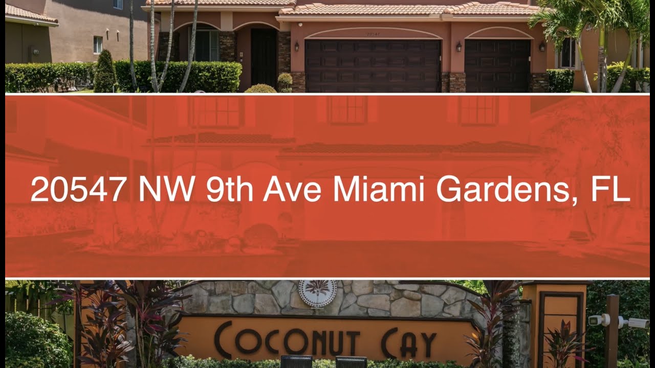 Coconut Cay 20547 NW 9th Ave Miami Gardens, FL YouTube