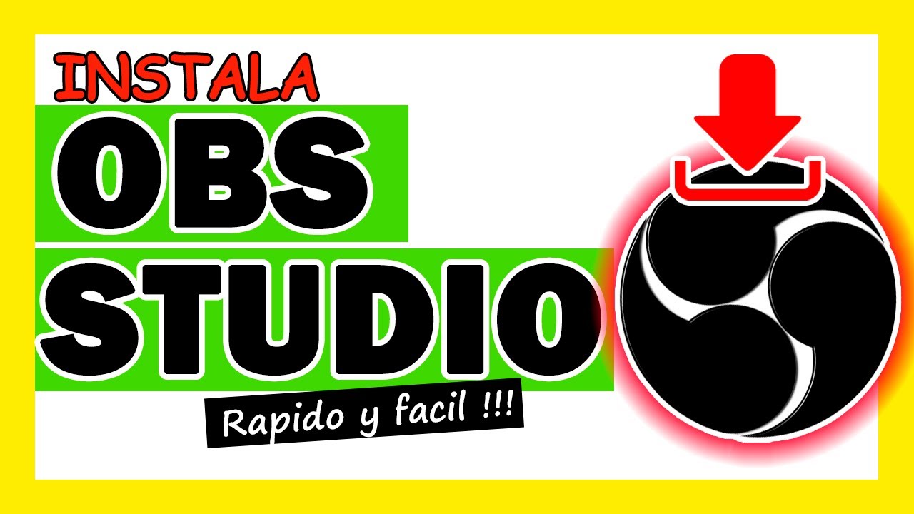  como DESCARGAR E INSTALAR OBS STUDIO En PC TE INTERESAR YouTube