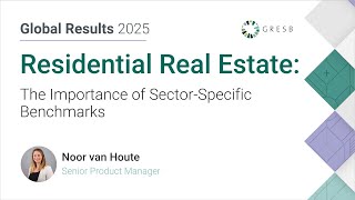 Residential Real Estate: The Importance of Sector-Specific Benchmarks