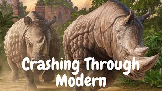 Crashing through Modern, Kanister makes an appearance: Magic the Gathering Temur Rhinos Gameplay