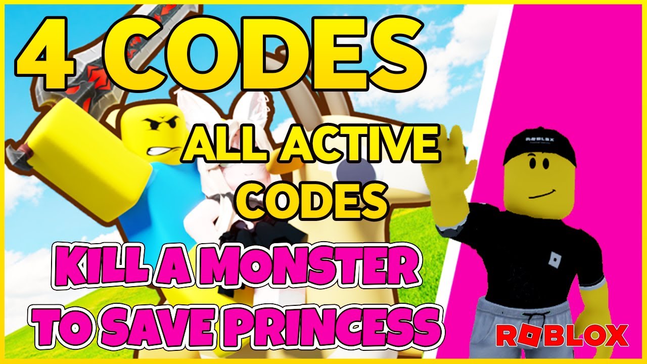 Roblox Kill Monsters to Save Princess Codes (February 2023)