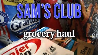 SAM'S CLUB SPRING STOCK UP AND GROCERY HAUL 2023