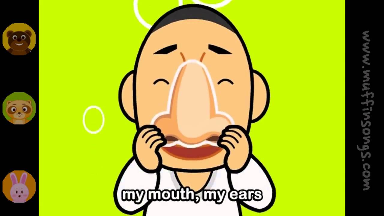 Muffin Songs My Eyes Nose Mouth Ears nursery rhymes & children songs