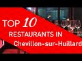 Ref:otdd2FnlFEY Top 10 best restaurants in chevillon-sur-huillard, france