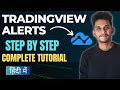 Tradingview Alerts On Indicator | RSI &amp; EMA Trading Setup |  Pinescript