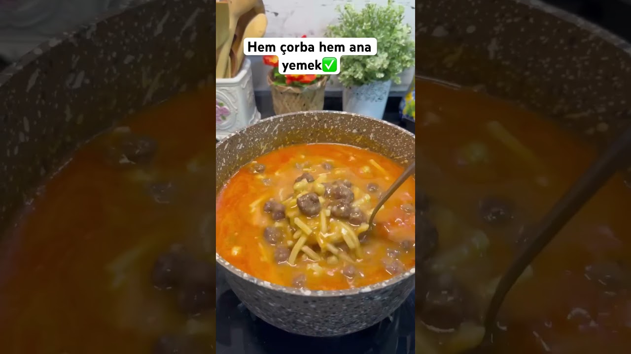 Tek başına ana yemek kadar doyurucu👍 #iftar #pratiktarifler #yemektarifleri #çorba Tek başına ana yemek kadar doyurucu👍 #iftar #pratiktarifler #yemektarifleri #çorba