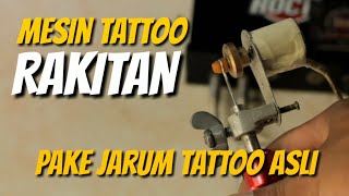 Tutorial Membuat Mesin Tattoo Sendiri Udah Pake Jarum Asli
