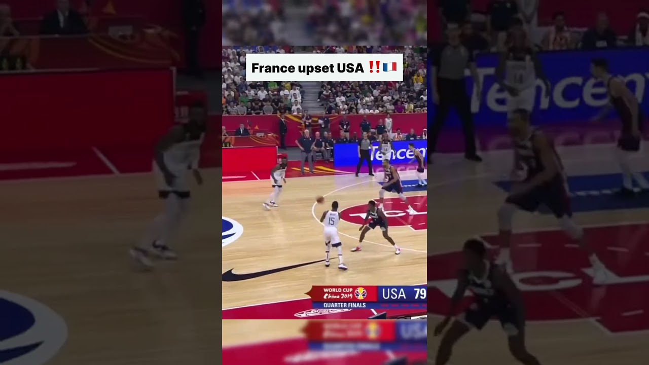 The night France outplayed USA in the final minutes 🔥 #FIBAWC