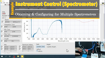 LabVIEW  for Instrument control #EP18 Obtaining & Configuring for Multiple Spectrometers