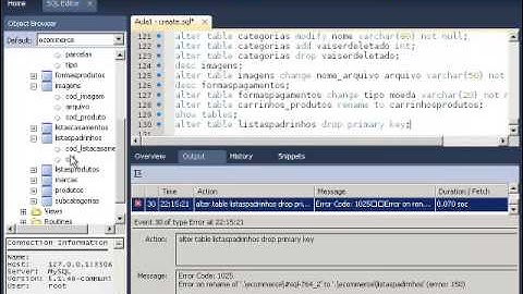 Curso Prático de SQL com MySQL - Aula 06 - Alter table