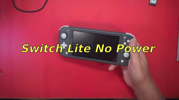 #154 Repair of Switch Lite No Power