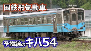 国鉄形気動車 キハ５４ 予讃線の普通列車 (JR-Shikoku Local Diesel Railcar type Kiha54)