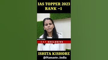PRELIMS STRATEGY FOR UPSC ASPIRANTS | ISHITA KISHORE | AIR-1 | #youtubeshorts #upsc #upscmotivation