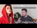 Vocal Coach Reacts! KZ Tandingan 《Rolling in the Deep》 "Singer 2018"