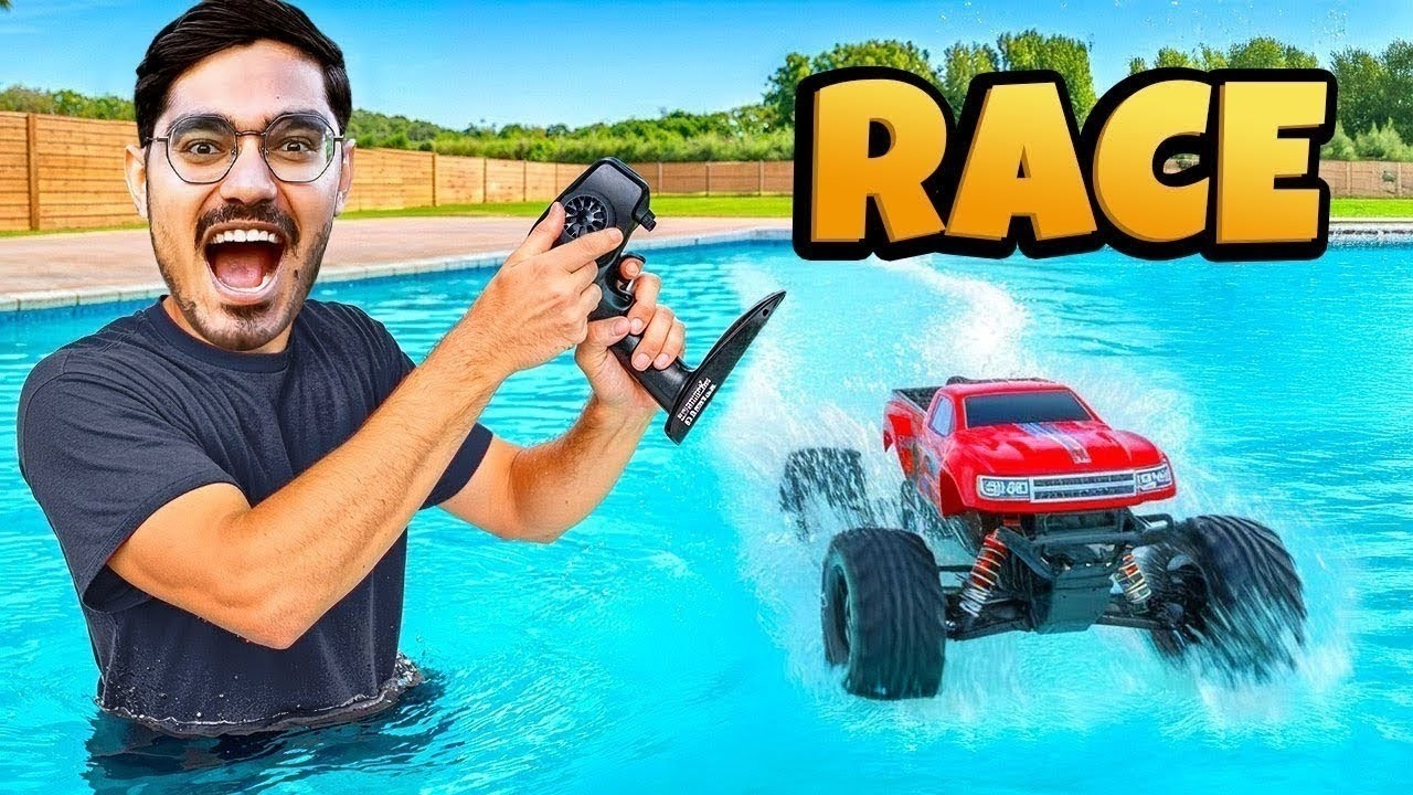 RC Monster Truck VS Dancing Car  दोनों गाड़ियों में कौनसी जीतेगी Who Will Win