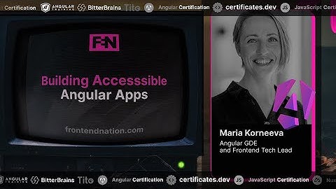 Building Accessible Angular Apps | Maria Korneeva | Angular Day by Frontend Nation 2025