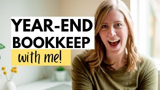 YEAREND bookkeeping tasks (+questions from my real accountant)