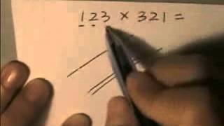 Easy multiplication - japanese method