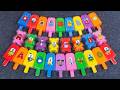 Numberblocks Mixing ASMR 💫 Look Fun Slime Clay in Bear Colorful! Satisfying ASMR Video