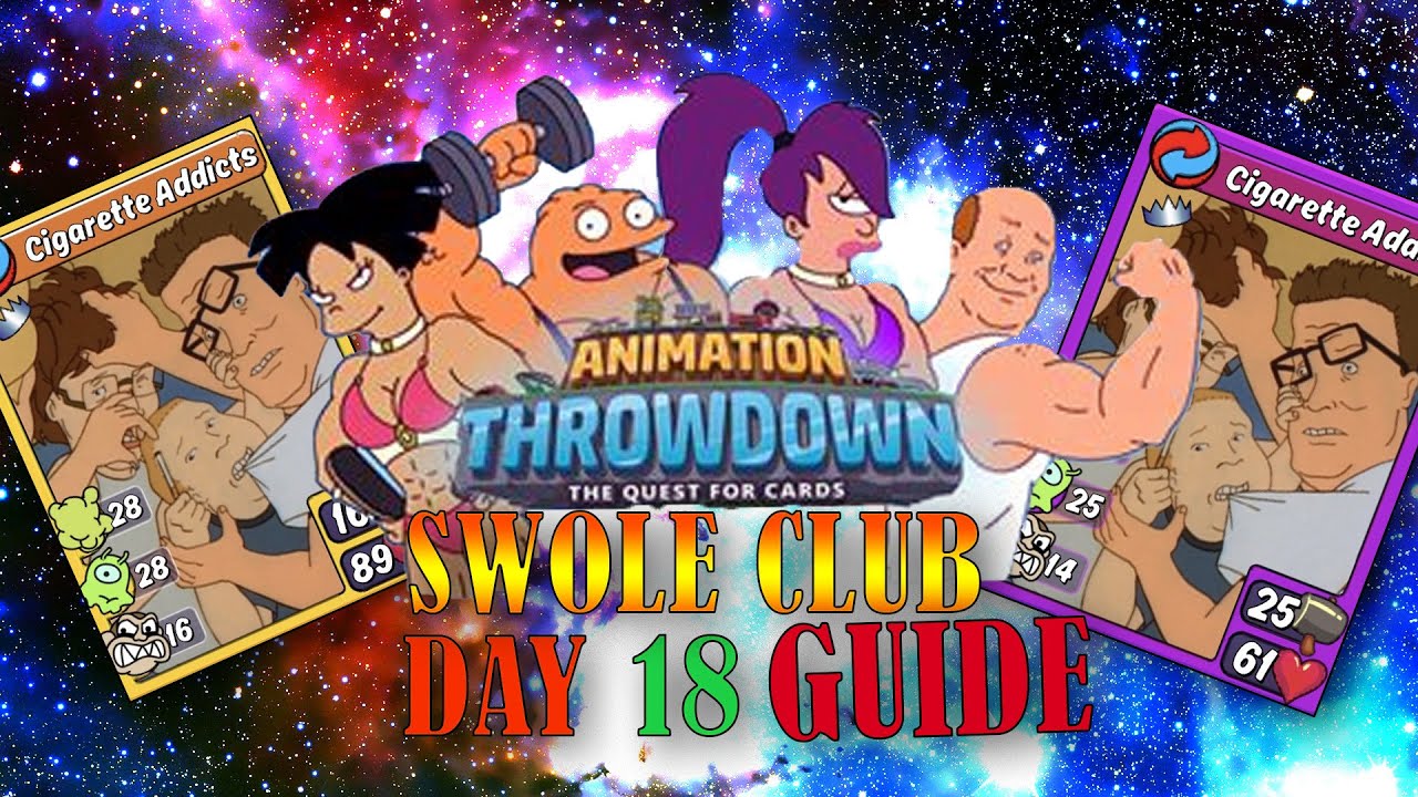 The Ultimate Swole Club Guide in Animation Throwdown Day 18 | TWITCHINAROUNDDD