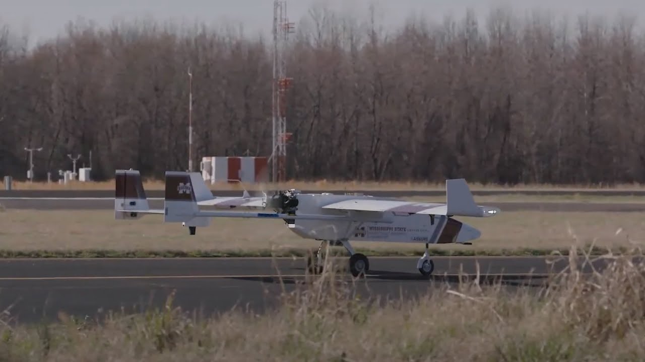 NASC TigerShark-XP UAV flies for MSU RASPET Flight Research Lab
