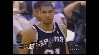 Spurs 44-18 Run vs. Lakers (2003 WCSF Game 6)