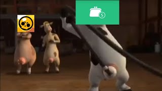Brawl Start Funny Moments 2021 Back At The Barnyard - Milking Machine