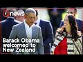 Barack Obama receives once in a generation official welcome to New Zealand