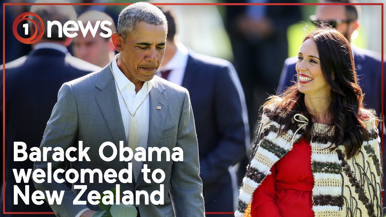 Barack Obama receives once in a generation official welcome to New Zealand | 1News
