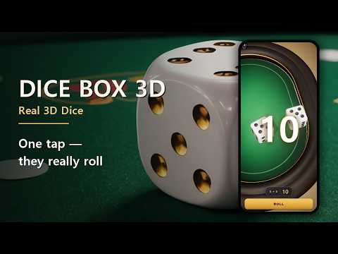 Dice Box 3D — Promo video