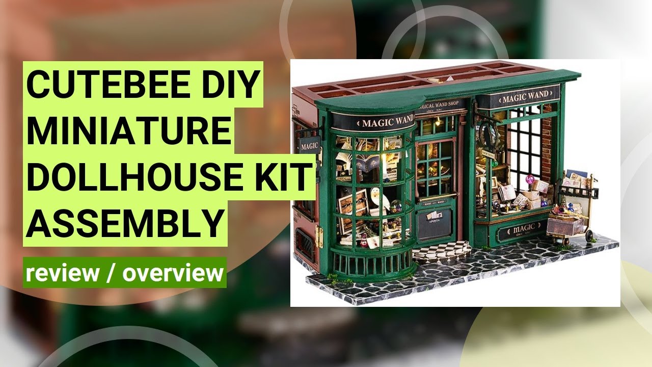 Review: Building the CUTEBEE DIY Miniature Dollhouse Kit - Is It Worth It?