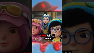 Siapa Yang Lebih Baik Ying Atau Yaya? #boboiboy #boboiboygalaxy #shorts #short