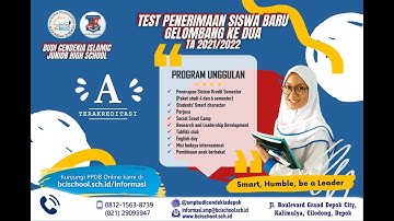 PPDB SMP BCIS 2021/2022