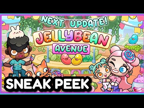 Jellybean Avenue Candy Shop Sneak Peek! 🍭| Avatar World