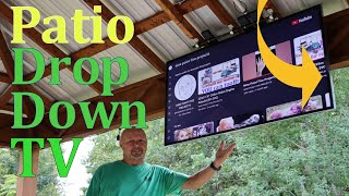 Drop Down TV on my Patio! by NINE POINT FIVE PROJECTS 6,930 views 8 months ago 11 minutes