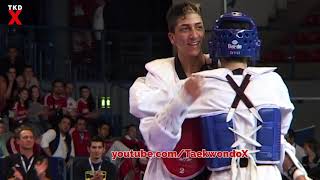 Taekwondo Euros 2006 Male Fly Weight Final - Alan Nogaev (Russia) v Levent Tuncat (Germany)