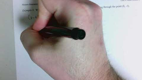 Geometry - Equations of Circles Video