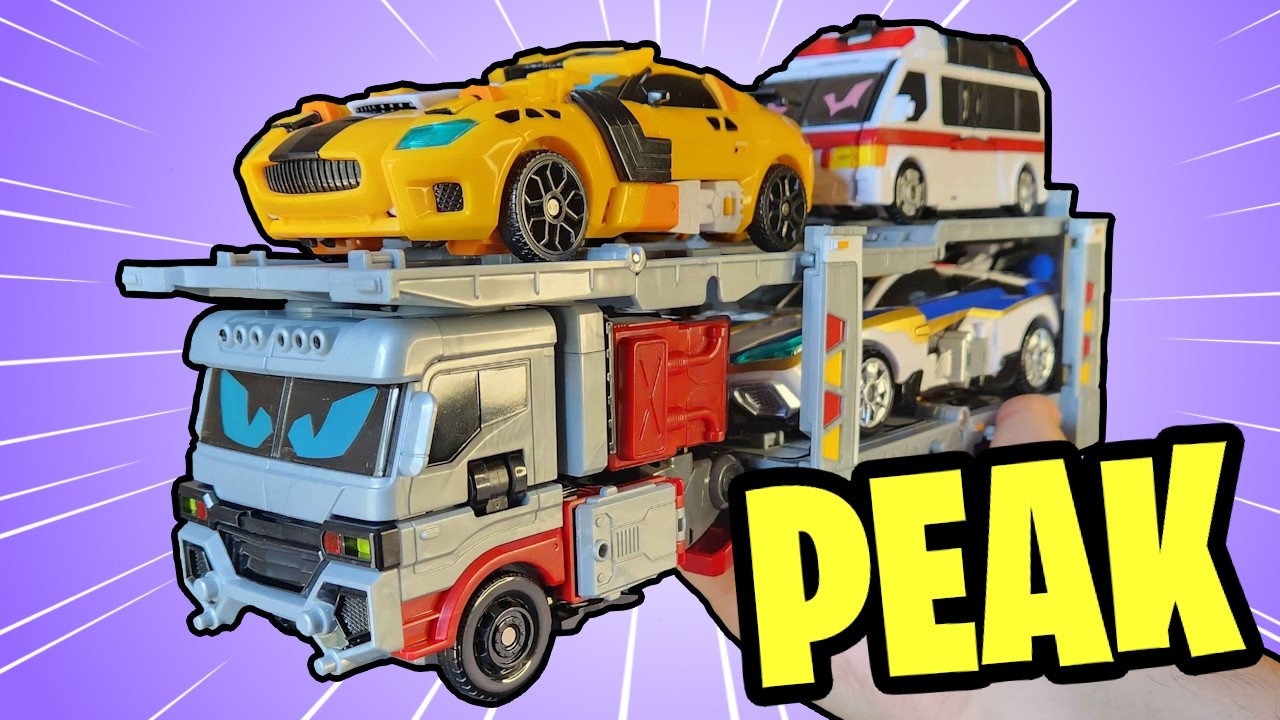Korean Transformers Have INCREDIBLE Engineering - Metal Cardbot W Savannard Review