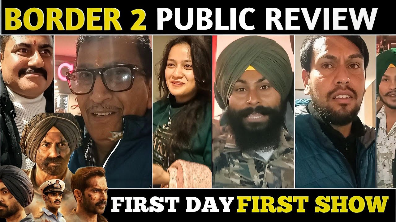 Border 2 Public Review | First Day First Show Public Reaction | Border 2 Movie Review After Watch