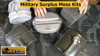 Military Surplus Mess Kit Comparison