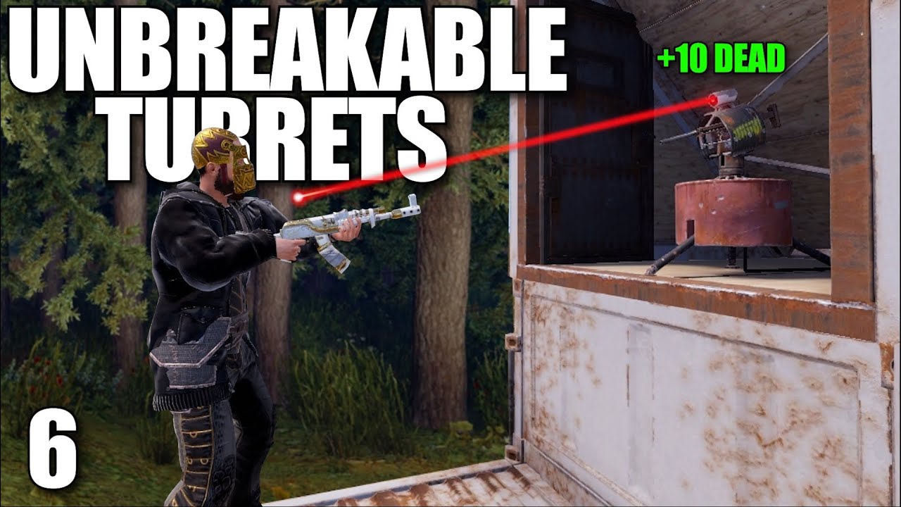 I used Unbreakable Turrets to defend against a 16+ Deep clan in Rust...