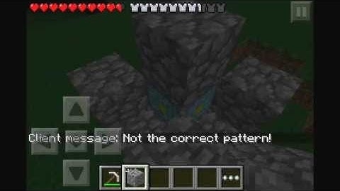 Minecraft PE tutorials- How To Build The Nether Reactor