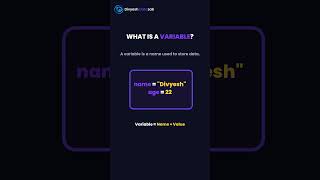 Python Variables Explained 🐍 | Learn Python for Beginners #Shorts